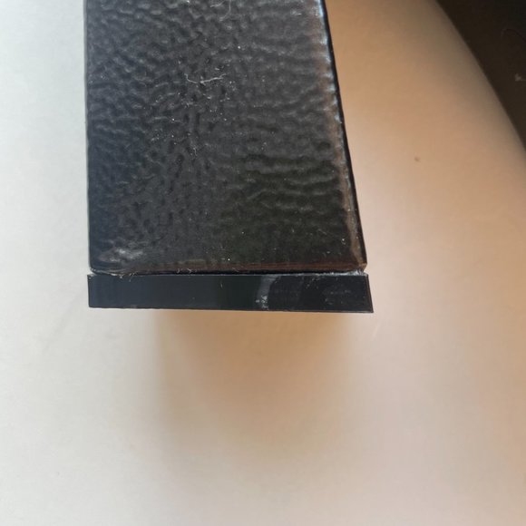 Missguided Dark Grey Modern Pumps Chunky Heel NWOT Sz 6 - Picture 10 of 12